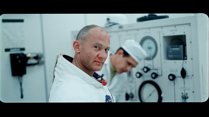 A still from Apollo 11.